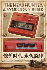 日本Walkman 完全獨一無二，立體聲Cassette Player ❤️