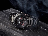MTG-b2000BDE-1a 新MTG 黑鋼鋼帶+ 紅膠帶 雙帶替換套裝  G-SHOCK Hong Kong 香港特約店 CASIO G-SHOCK BABY-G。正品正貨有保養。 mtg mtg