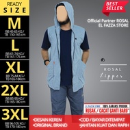 Rosal Prayer Vest Zipper Shirt Pakistani Kurtakoko for Muslim Men