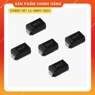 [ 100 pieces ] Rectifier diode M7 1n4007 In4007 Smd 1a 1000v m7 diode