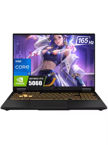 ASUS TUF Gaming F16 16" FHD+ 165Hz Laptop - Intel i7-14650HX, 32GB RAM, RTX 5060, 1TB SSD, Jaeger Gr