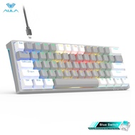 keyboard wireless keyboard wireless keyboard and mouse keyboard and mouse set AULA F3261 61 Keys RGB