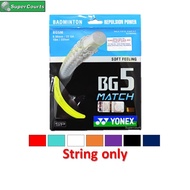 【ORIGINAL】YONEX BG5 Badminton String - (1pcs)