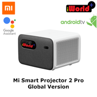 Global Xiaomi Mi Smart Projector 2 Pro 1300 ANSI Lumens Certified Android TV Netflix Google Assistant xgimi jmgo epson benq viewsonic chiq optoma jvc sony lumos lg jbl alr screen samsung led oled qled smart tv 80 85 100 120 inch home theater apple nvidia