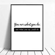 Inspirational Quotes Words Print Art Canvas Painting Poster  for Home Decor  living room wall art fo