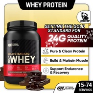 Optimum Nutrition, Gold Standard, 100% Whey Protein Powder, Muscle Building & Recovery, 2lbs - 29ser
