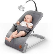 嬰兒電動搖搖椅哄娃神器新生兒寶寶哄睡搖籃床帶娃睡覺安撫椅躺椅