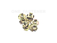 100 Pcs t nut tee nut M6 mur furniture mur cakar mur tanam kayu 6mili 6mm baut 10 m6