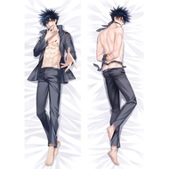 Japanese Anime Jujutsu Kaisen Dakimakura Fushiguro Megumi Huggable Cosplay Body Bedding Pillow Case 