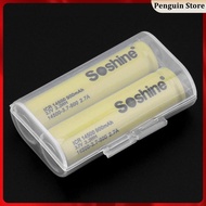 🎃 Portable Transparent Hard Plastic Storage Box for 2xAA Battery Holder