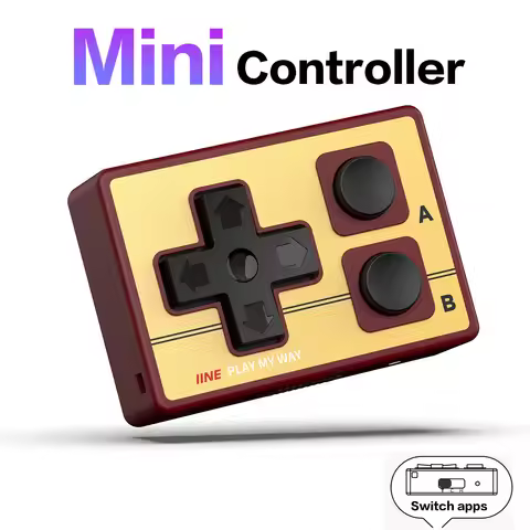 Retro Mini Controller Gamebrick IINE /Portable controller/10-hour long battery life/Multi-platform c