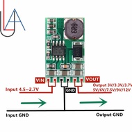 3.7V 4.2V Charger 5V 6V 9V 12V Discharger Board DC DC Converter Boost Module For Solar Mobile Power 
