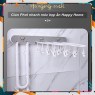 Happy Home Hidden Clip Quick Drying Rack