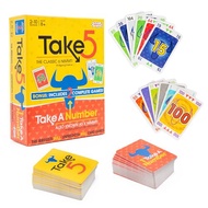 AMIGO Games Take 5 & Take a Number – Two Complete Games in One – Take 5 is The Classic 6 Nimmt! & Ta