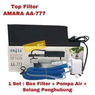 Snouty- AMARA AA 777 Top Filter Aquarium Top Filter/ 1 Set Filter Box AA777