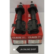 GAB Super Premium Shock Absorber Front for Perodua Myvi Old Myvi Lagi Best (Oil &amp; Gas) 1 Pair (Kancil Absorber Mounting)