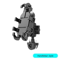 SEAMETAL Motorcycle Phone Holder GPS Navigation Handphone Bracket Eight-claws Shock Absorber Mobile 