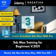 Video Course- 3ds Max Training for Beginners V.2021 | Learn 3D Max, 3Ds Max,3ds Max