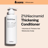 andSons Kondisioner Penebal Anti Rambut Gugur dengan Niacinamide 2% (200ml)