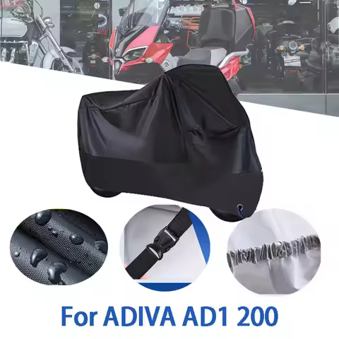 Motorcycle Full Covers For ADIVA AD1 200 Car Outdoors Sun Protection Dust No Ear Thickened Oxford Cl