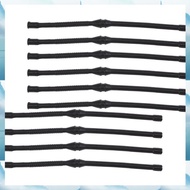 [W F S B] 10X Black Hose Pipe for Chainsaw 4500 5200 45Cc 52Cc 58Cc MT-9999 Plastic Hoses Pipes Tool