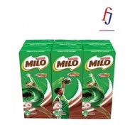 Milo Chocolate Malt Uht Packet Drink 6 x 200ml