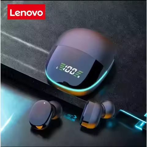 Original Lenovo TWS Wireless Bluetooth Headset 5.3 Earphone Bluetooth Sport Inear Earbuds Headset wi