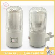 【SHZTGM】 4 LED ติดผนังห้องนอนโคมไฟกลางคืน Licht Light plug หลอดไฟ AC 3W