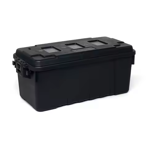 Sportsmans Trunk Black 17-Gallon Secure Storage Container