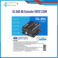 กล่องขยายสัญญาณ Glink รุ่น GL 048 4K Extender over IP HDTV 120M