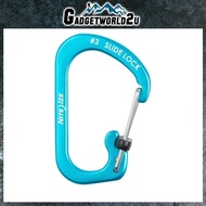 Nite Ize SlideLock Carabiner Aluminium #3 (Blue) CSLA3-03-R6