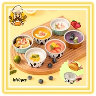 Korean Aluminum Foil 10pcs | Desert Box Cup Cake pudding | Premium non-stick Dessert cake Cup can be