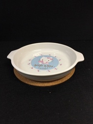 Sanrio Hello Kitty 2006年 Kitty和啤啤熊 Tiny Chum 烤盤, Pizza 碟
