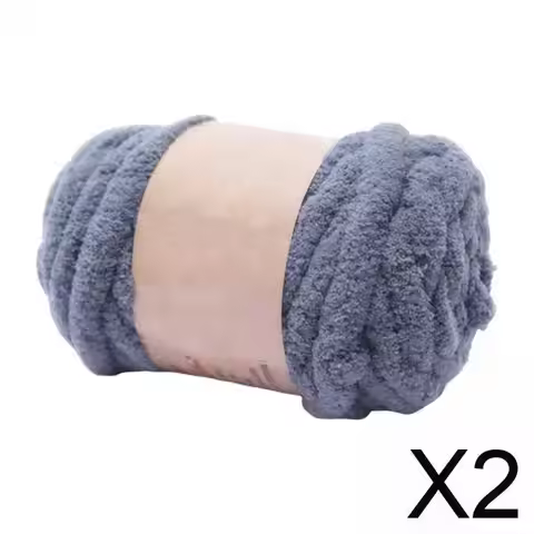 Chunky Wool Yarn Jumbo Soft Arm Knit Yarn for Home Decor Blanket Rug Making DIY Craft Projects Hand 