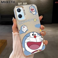 MHKETH Case For OPPO A36 A76 A96 Cartoon Cute Ice Flake Phone Cute Phone Case