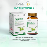 TPBVSK Viên Uống Nucos Diabetes Giúp Ổn Định Đường Huyết Tăng Sức Khỏe Tim Mạch Tăng Đề Kháng Hộp 60