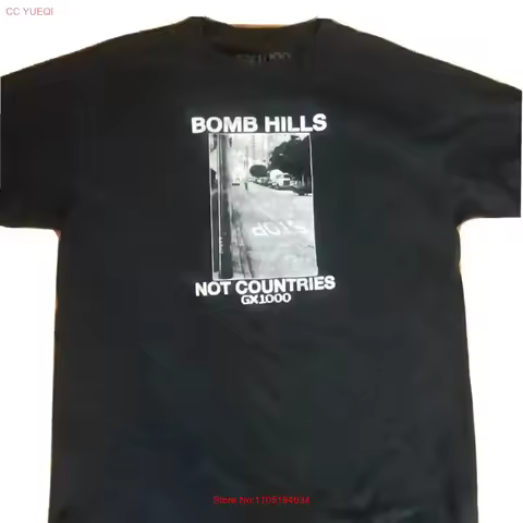Rare Skate Gx1000 Pablo T Shirt Bombhills Not Countries vintage Washed Versatile Casual Stylish desi
