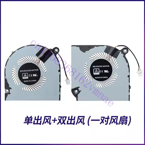 Computer Cooler GPU CPU Cooling Fan for Acer Nitro 5 AN515-43 AN515-54 AN517-51 Nitro7 AN715-51 Note