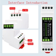 RS232กับโมดูลตัวแปลงสัญญาณสื่อสารแบบอนุกรม RS485 RS232กับรางนำทาง RS485การสื่อสารแบบดิจิตอลที่ใช้งาน