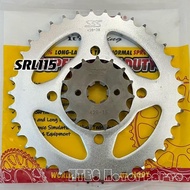 YAMAHA SRL115 428 SSS Silver Sprocket