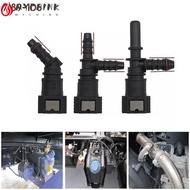 CHINK Hose Coupler, PA12 Plastic 45°  Line Hose, Durable 7.89 ID6 Bundy Tee Pipe Coupler