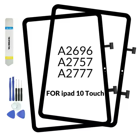 1Pcs For ipad 10 10th 10.9“ 2022 Front Touch Screen Digitizer Glass Sensor Replacement Display A2696