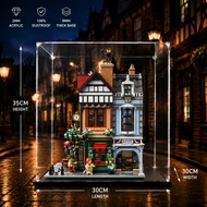 MY ReadyStock Lego 10350 Tudor Corner Acrylic Casing Display Box Kotak Pameran 街景展示盒
