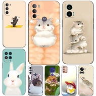 Case For Motorola Moto G32 G42 G52 G62 Phone Cover Rabbit mouse Hamster