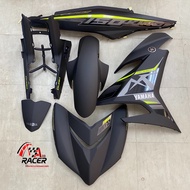 HLD Racing Y15ZR V2 MX King 2018 Cover Set (Matte Black) Tanam Sticker