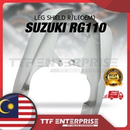 SUZUKI RG110 LEG SHIELD R/L (OEM) WHITE KEPAK LEGSHIELD KEPOK KEPUK SAYAP DEPAN RG 110 RG110 WHITE B