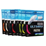 【READY STOCK】 High Quality YY BG66 ULTIMAX BADMINTON STRING Tali Raket Badminton BG66 Ultimax String