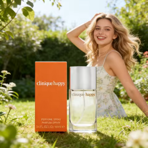 Happy by Clinique Eau De Parfum Spray 100ml/3.4 oz for Women Eau De Parfum SprayPerfect for travel a