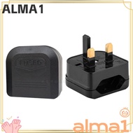 ALMA Travel Plug Useful EU To UK Euro To UK Adapter