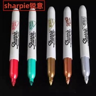 Sharpie Sharpie Oily Metallic Marker Marker Suitable for Dark Surface Marker Metallic Blue